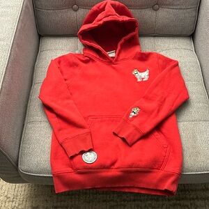 Red Goat USA sweatshirt w hood in great condition!